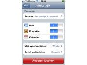 Abgleich: Sie müssen die Synchronisierung entsprechend im iPhone/iPad aktivieren. Abgleich: Sie müssen die Synchronisierung entsprechend im iPhone/iPad aktivieren.