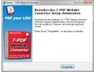 7-PDF Website Converter 7-PDF Website Converter