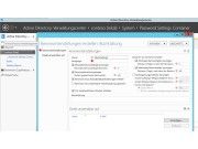 Zentrale: Im Active-Directory-Verwaltungscenter können Sie Richtlinien für Kennwörter vorgeben. Zentrale: Im Active-Directory-Verwaltungscenter können Sie Richtlinien für Kennwörter vorgeben.