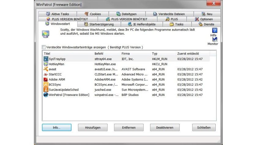 Winpatro Kostenloses Sicherheits-Tool: WinPatrol – Schutz vor gefährlichen ...
