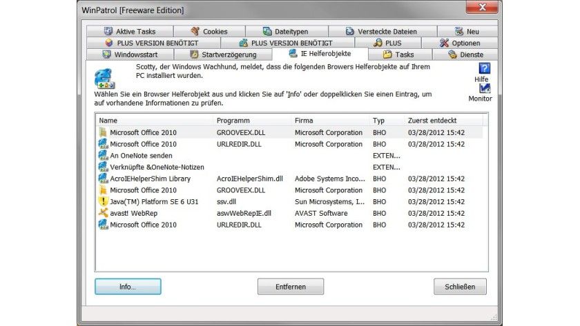 Winpatro Kostenloses Sicherheits-Tool: WinPatrol – Schutz vor gefährlichen ...