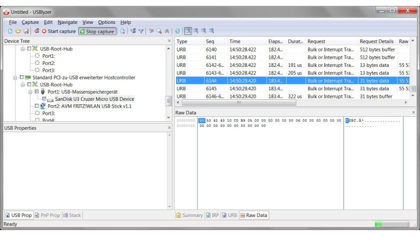 System-Tool für Windows: USBlyzer – USB-Datenverkehr analysieren ...