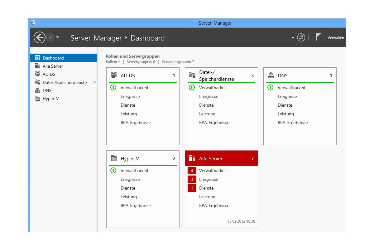 Remote Server Administration Tools: Windows Server 2012 mit Windows 8  verwalten - TecChannel Workshop