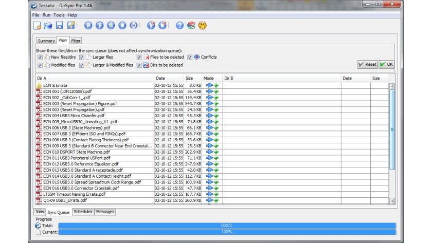 Kostenloses Synchronisations-Tool: DirSync Pro: Dateien und Ordner ...