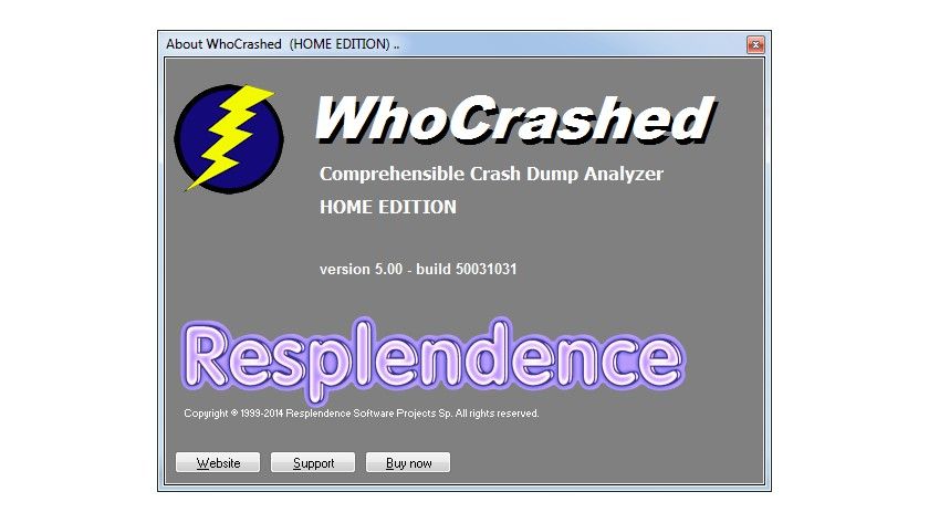 Whocrashed Software Analyse-Tool für Windows und Windows Server 2012: WhoCrashed ...