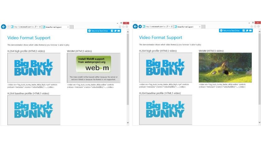 Unterst&uuml;tzung f&uuml;r WebM-Codec nachr&uuml;sten