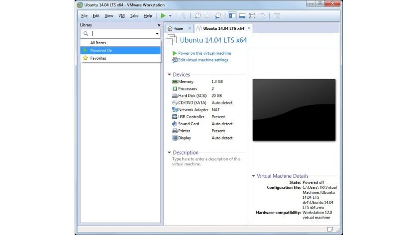 VMware Workstation Pro: Virtual Machine Library der Workstation Pro ...