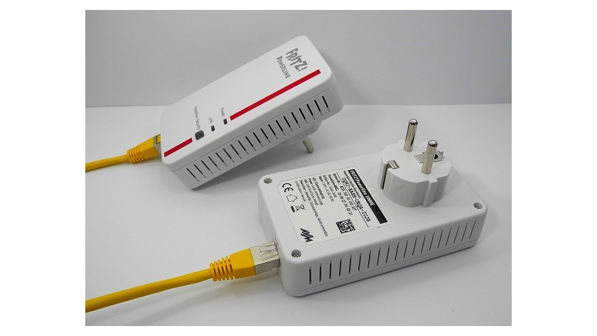 AVM FRITZ Powerline 1000e Gigabit Netzwerk LAN 1200Mbps Adapter Powerlan  dlan