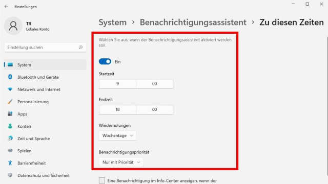 Windows 11: Menggunakan Notification Wizard – TecChannel Workshop