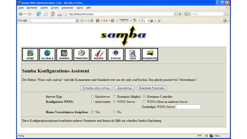 Debian Linux als PDC für Windows-Domänen: Samba als Windows Domain ...