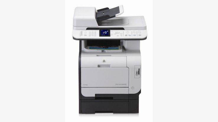 Hewlett Packard Color LaserJet CM2320 MFP: HP: Laser-Multifunktion in Farbe  - TecChannel Workshop